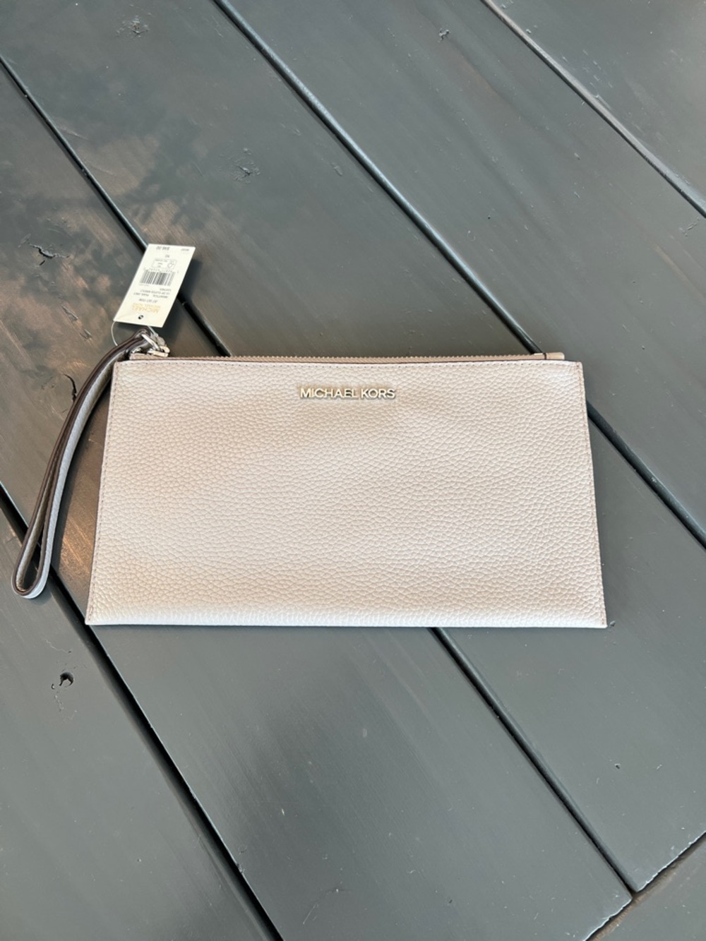 NWT Michael Kors Large Jet Set Clutch Wristlet